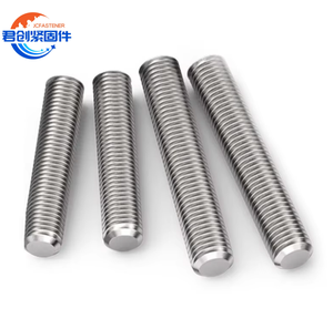 <span class=keywords><strong>Tige</strong></span> filetée complète en acier inoxydable 304, filetage métrique, non traitée, M6M8M10M12M16 - Product Image 1