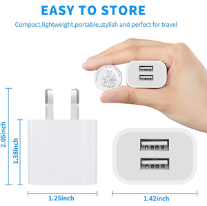Sạc đa cổng USB nhanh 2.1A 2A, chuẩn AU, bán buôn Úc New Zealand, dành cho <span class=keywords><strong>iPhone</strong></span> - Product Image 2