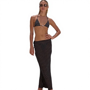 Nuevo <span class=keywords><strong>Bikini</strong></span> de Gasa con Estampado de Puntos 2025, Conjunto de 2 Piezas, con Relleno <span class=keywords><strong>en</strong></span> el Pecho, para Mujer, Estilo Puro Deseo, para Vacaciones <span class=keywords><strong>en</strong></span> la Playa, <span class=keywords><strong>Instagram</strong></span> - Product Image 1