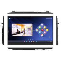 Prix d'usine 75 pouces Android fenêtre double système écran tactile numérique interactif Smart TV tableau blanc pour réunion et salle de classe