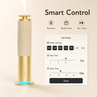 Nouveau diffuseur d'arômes électrique sans eau, rechargeable, en alliage d'aluminium, machine à parfum intelligente sans fil pour la maison