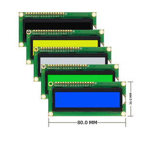 Chất lượng cao gốc <span class=keywords><strong>LCD</strong></span> module 3.3V 5V màu xanh trắng phông chữ đèn nền 1602a 1602 <span class=keywords><strong>LCD</strong></span> <span class=keywords><strong>12864</strong></span> 2004 LCD1602 hiển thị - Product Image 5