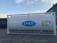Grande capacité 20 pieds haute qualité ISO réservoir conteneur produits chimiques Iso Transport réservoir conteneur