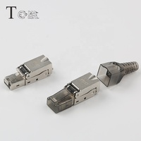 Connecteur sans outil TOM-TP-01 Cat6/Cat6A/Cat7 STP (métal)
