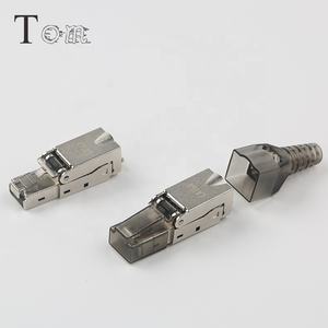 TOP-TP-01 cat6/cat6A/cat7 <span class=keywords><strong>STP</strong></span> toolless modual מחבר תקע <span class=keywords><strong>STP</strong></span> toolless תקע - Product Image 5