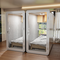 PYinC |   Capsules de couchage insonorisées, lit d'hôtel en forme de capsule spatiale, à vendre, ensembles de mobilier d'hôtel, lit-capsule intelligent