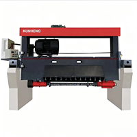Machine de découpe automatique de pierres de bordure multi-disques pour le traitement des pierres de bordure de routes en granit et marbre