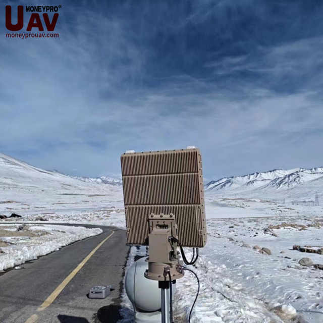 Professional Anti Drone Radar with Gigabit Ethernet Mt30 Drone Radar Systems