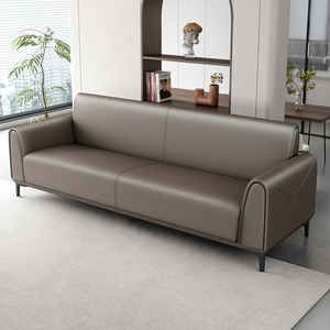 Ensemble de canapés de direction en cuir moderne de luxe - Utilisation commerciale, bureau à domicile et salon - Product Image 4