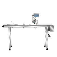Weilijet Vente directe en ligne Machine de codage d'oeufs pour bouchons de bouteilles Imprimante à jet d'encre intelligente entièrement automatique Imprimante d'étiquettes QR de date