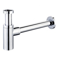 Siphon de vidange de lavabo en laiton de haute qualité, salle de bain, toilette, évier, filtre, bouteille, piège en T, Siphon