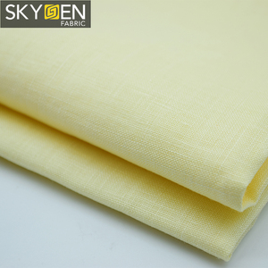 Skygen a granel al por mayor stocklot bien liso teñido 100 natural Rosa marrón Francia japonés <span class=keywords><strong>belga</strong></span> flameado de rollo de tela - Product Image 1