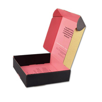 Caja de Cartón Corrugado Personalizable con Laminación Mate y Relieve, Fabricada con Materiales Reciclados para Regalos