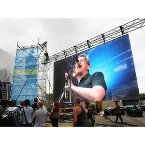 Best price new image p5 p6 outdoor waterproof full color video advertising big rental led display screen for hot-sale