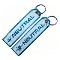 Porte-clés personnalisé avec logo, porte-clés en tissu personnalisé, vente en gros de porte-clés brodés, porte-clés personnalisé