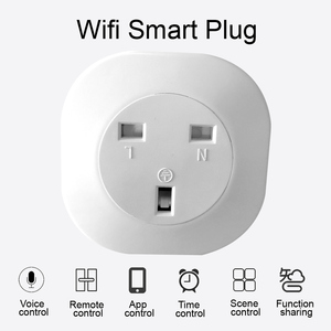 LEDEAST PA10-UK 220V Tuya Smart UK Standard <span class=keywords><strong>Lot</strong></span> 3 Pin Multi Wifi Smart Plug Socket 16A Smart Outlet for Smart Home - Product Image 1
