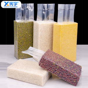 Bolsa de nailon y PE laminada con fuelle, sellada al vacío, a prueba de humedad, <span class=keywords><strong>para</strong></span> arroz, granos secos, frijoles y <span class=keywords><strong>avena</strong></span>, en stock. - Product Image 6