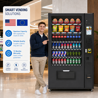 Máquinas Expendedoras Inteligentes RUNYANG con Sistema de Pago Personalizado para Bebidas y Combinaciones de Productos, Máquina Expendedora de Snacks para Alimentos y Bebidas