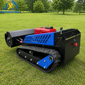 <span class=keywords><strong>Tondeuse</strong></span> à gazon sur chenilles télécommandée diesel CE 12HP DT1000A 1000mm, coupe-herbe, débroussailleuse, machine de défrichage tout-terrain - Product Image 1