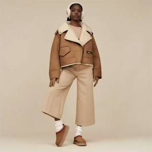 Botas de Invierno para Mujer, Diseño de Lujo, de Piel de Oveja, Forradas de Felpa, con <span class=keywords><strong>Plataforma</strong></span>, Antideslizantes, Cálidas, Impermeables, Casuales - Product Image 6