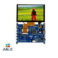 Módulo de Pantalla TFT Táctil Capacitiva HD MI de 5 Pulgadas, 800x480, 500 Cd/M2 para Raspberry Pi