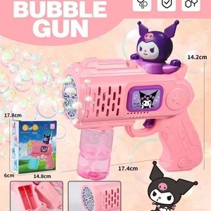 Pistolas de Burbujas al por Mayor Kulumi, Juguete de Jabón con Forma de Animal para Niños, Pistola de Burbujas Eléctrica con Luz, Pistola de Burbujas Automática para Bodas - Product Image 5