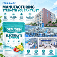 Poudre de boisson électrolytique à marque privée, mélange énergétique, supplément d'hydratation, usine certifiée OEM ODM GMP NSF