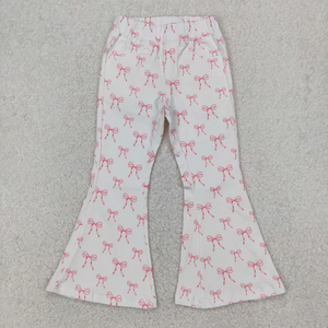 Pantalones Casuales de Campana para Niña, Estilo Ecológico, Primavera-Otoño, con Estampado Lindo, Venta al Por Mayor Longlv - Product Image 2