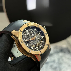 <span class=keywords><strong>Orologio</strong></span> di Lusso in Oro Rosa Edizione Limitata 63-01 - <span class=keywords><strong>Orologio</strong></span> Meccanico <span class=keywords><strong>Automatico</strong></span> da Uomo e <span class=keywords><strong>Donna</strong></span> per Affari e Occasioni Sociali - Product Image 5