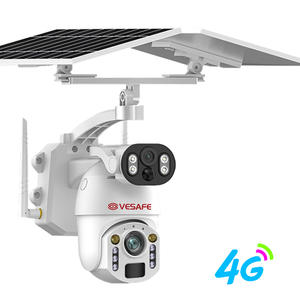 Cámara de Vigilancia Inalámbrica VESAFE Ubox <span class=keywords><strong>ESolar</strong></span> con Energía Solar, Wifi, 6MP, Zoom 60x, Visión Nocturna, Alarmas, Cámara de Seguridad Inteligente - Product Image 1