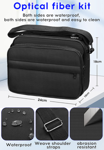 FTTH 콜드 연결 및 네트워크 테스트를 위한 광학 전력 측정기 및 VFL이 포함된 전문 FC-6S 섬유 식칼 키트 - Product Image 6