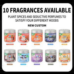 Jello Nature - Perfume en Gel para Coche con Aceites Esenciales, Ambientador en Botella con Fragancias de Rosa, Lavanda, Colonia y Jazmín de Malasia - Product Image 6