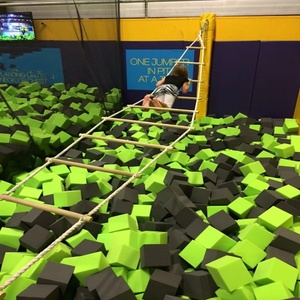 Bán Buôn <span class=keywords><strong>Polyurethane</strong></span> Bọt Cubes Đầy Màu Sắc Tấm Bạt Bọt <span class=keywords><strong>Pit</strong></span> Cubes Mềm Bọt Khối Khối - Product Image 3