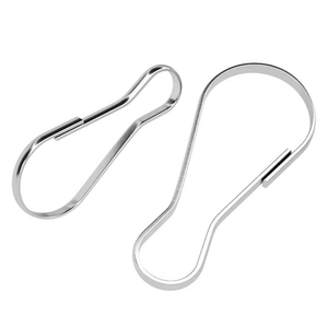 Nindejin 10 pièces/sac Mousquetons à ressort en acier inoxydable 304 de 16 mm à 60 mm pour cordons et fermetures éclair Modèle 304-ZDK - Product Image 2