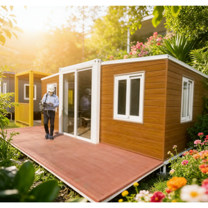 <span class=keywords><strong>Maison</strong></span> préfabriquée à double aile isolée - Protection thermique en laine <span class=keywords><strong>de</strong></span> roche pour les stations <span class=keywords><strong>de</strong></span> recherche arctiques - Product Image 5