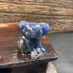 3cm Natural Healing Gemstone Carving Crafts Handmade Cute Animal Figurines Crystal Kola Souvenir <b>Gifts</b> - Product Image 2