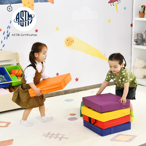 Siège en mousse imperméable pour enfants, facile à nettoyer, pour garderie, salle de classe, maternelle, école, siège de sol portable - Product Image 3