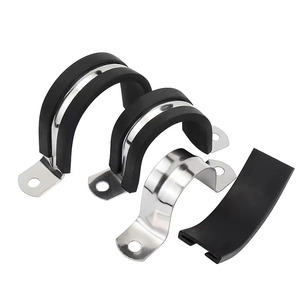 <span class=keywords><strong>P</strong></span> loại kẹ<span class=keywords><strong>p</strong></span> SS304/201 thé<span class=keywords><strong>p</strong></span> không gỉ với cao su máy giặt U yên ống Ống kẹ<span class=keywords><strong>p</strong></span> - Product Image 5