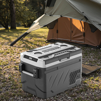 Congélateur portable Alpicool EZD40 pour le camping, réfrigérateur solaire 12V, glacière à double usage, zone unique, réfrigérateur de voiture avec contrôle par application