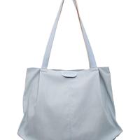 Sac fourre-tout décontracté pour femme, grande capacité, léger, à bandoulière unique, simple, polyvalent, couleur unie, en toile, fabriqué en Chine/GUA