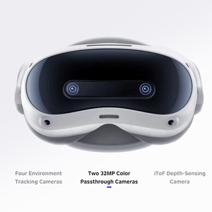 <span class=keywords><strong>Casque</strong></span> <span class=keywords><strong>VR</strong></span> autonome Pico 4 Ultra, réalité mixte, 32MP, Passthrough, 12 Go de RAM, Wi-Fi 7, lunettes de jeu, appareil de cinéma Metaverse - Product Image 4