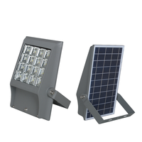 Projecteur LED solaire étanche IP65 pour extérieur, haute puissance, détecteur de mouvement, 8W 12W