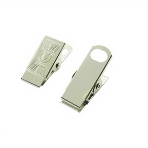 YIWANG Fábrica Metal DIY Carpeta de papel Clip Pequeño Insignia Clip Bulldog Broche Clips - Product Image 2