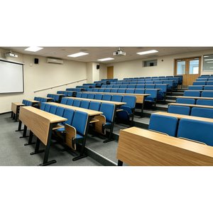 Chaise <span class=keywords><strong>de</strong></span> <span class=keywords><strong>salle</strong></span> <span class=keywords><strong>de</strong></span> conférence PM-2209 avec tablette d'écriture et système <span class=keywords><strong>de</strong></span> retour par gravité - Product Image 4
