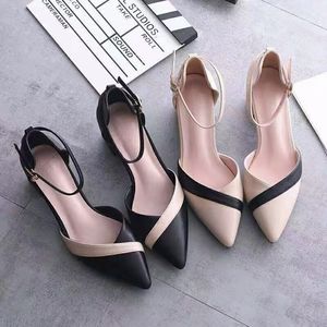 New Best Selling Quality Women's Shoe Women High Shoes Elegant Chunky Heel Shoes - Product Image 1