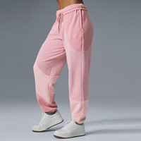 Ensemble deux pièces sweats à capuche et pantalons de survêtement pour femmes avec logo personnalisé ensemble de jogging décontracté de style printemps ensemble de sweat à capuche confortable avec blocs de couleurs