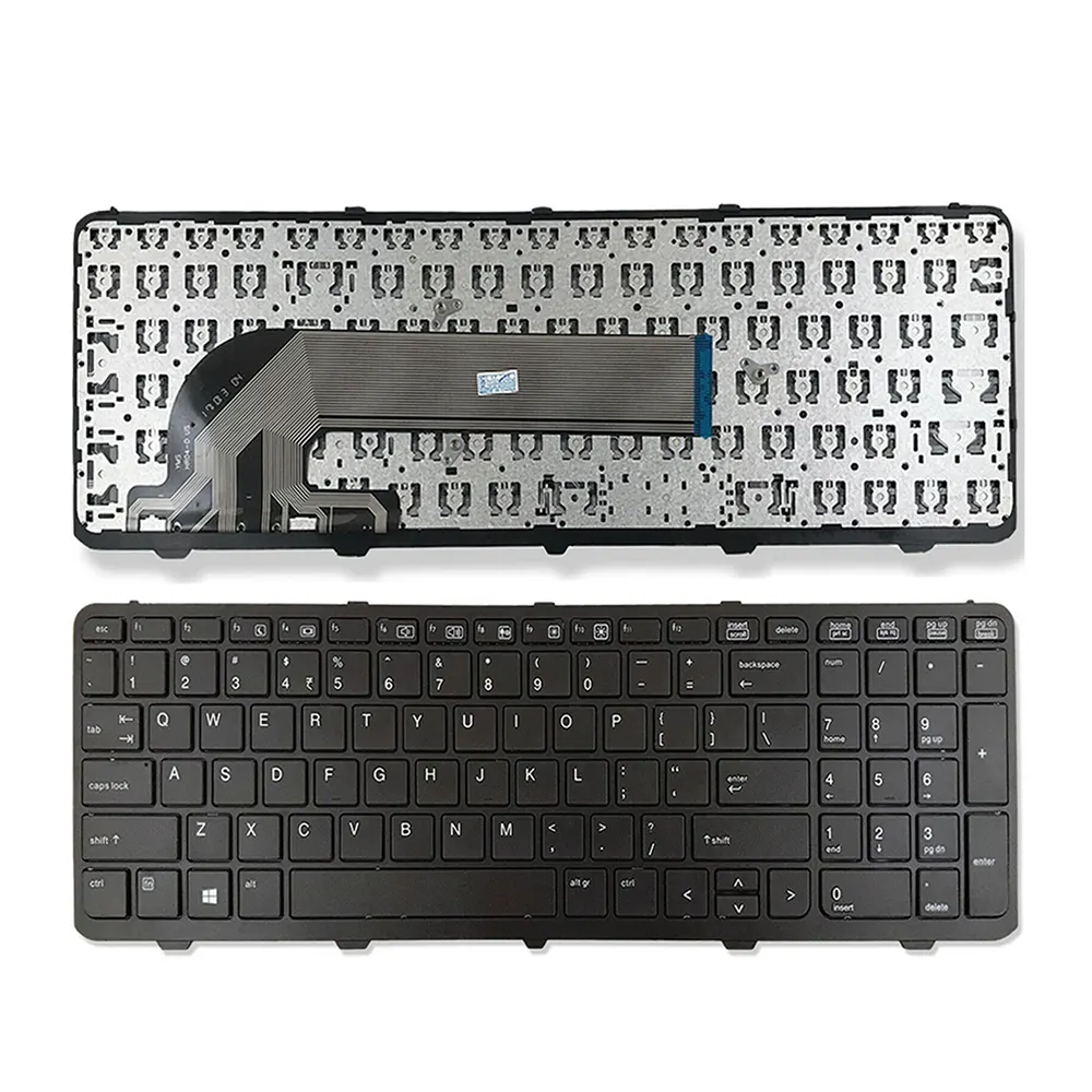 Preço de fábrica laptop teclado Para HP probook 450 G1 455 G1 470 G1 preto layout de teclado espanhol SP LA