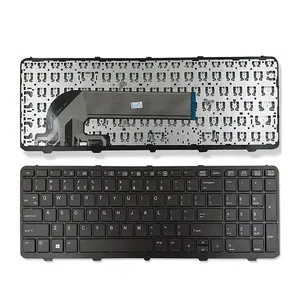 工厂价格笔记本键盘惠普probook 450 G1 455 G1 470 G1黑色布局西班牙语SP LA键盘