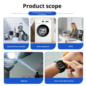 0.6 间距穿孔端子非绝缘颈带式耳机线，用于耳机内部接线 2-12P - Product Image 3