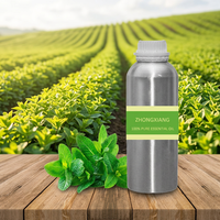 Huile Essentielle de Menthe Verte Bio Indienne en Vrac, Extrait 100% Mentha Spicata, 1Kg, Qualité Thérapeutique